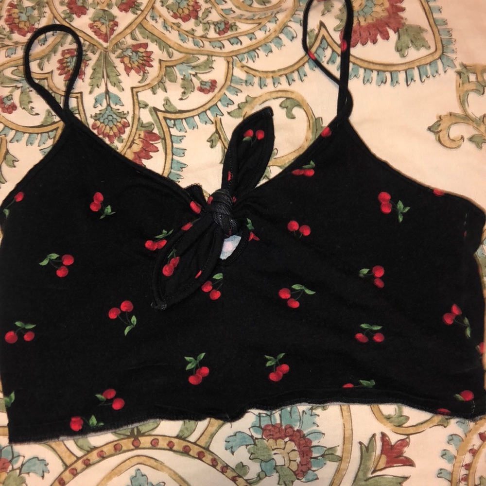 cherry crop top